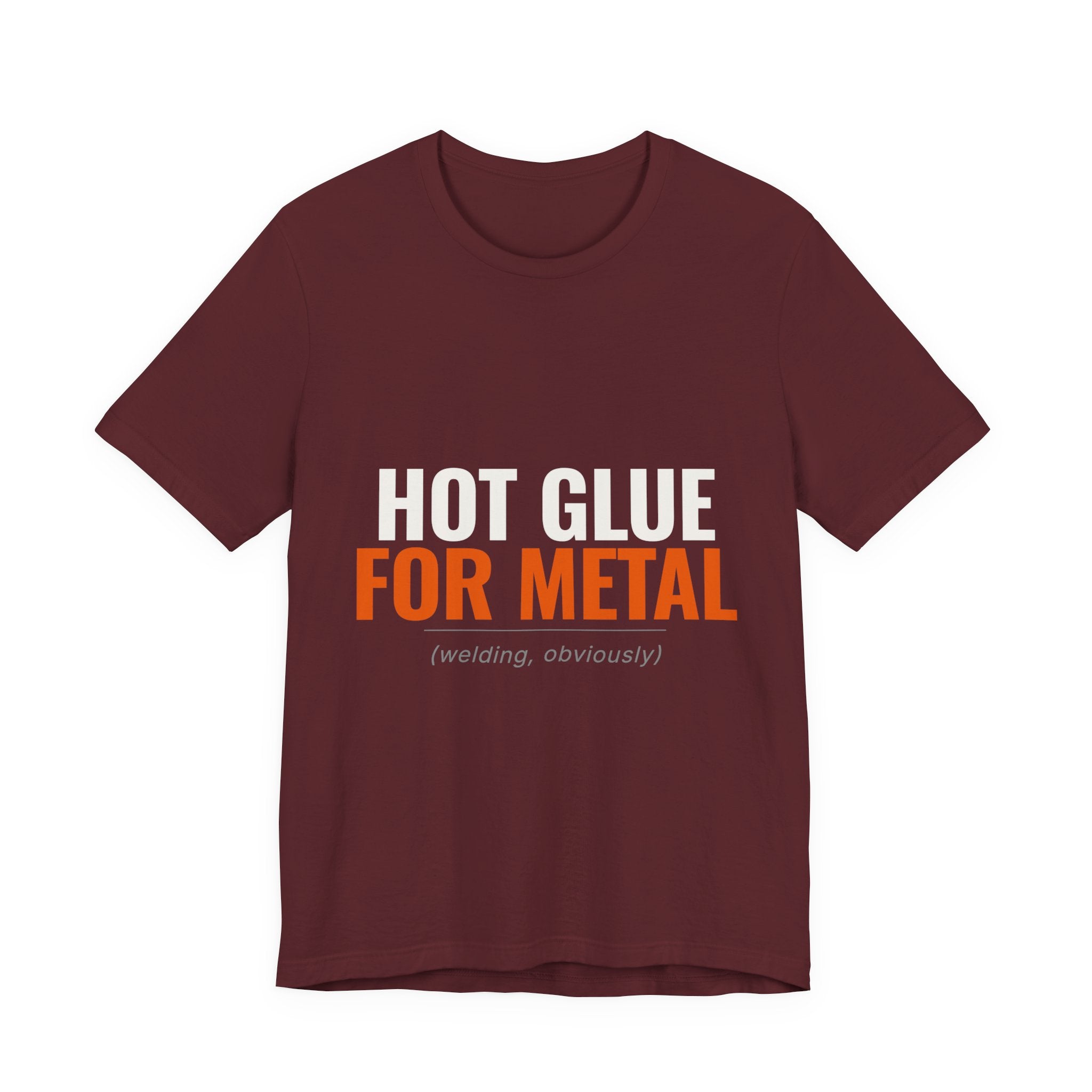 Hot Glue for Metal — Welder Tee
