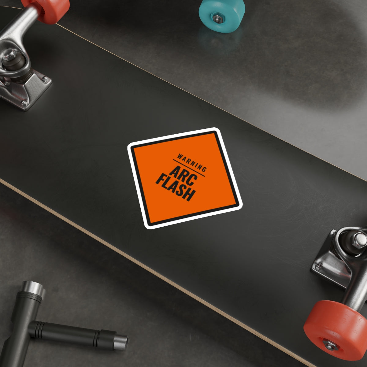 Arc Flash Warning — Die-Cut Sticker