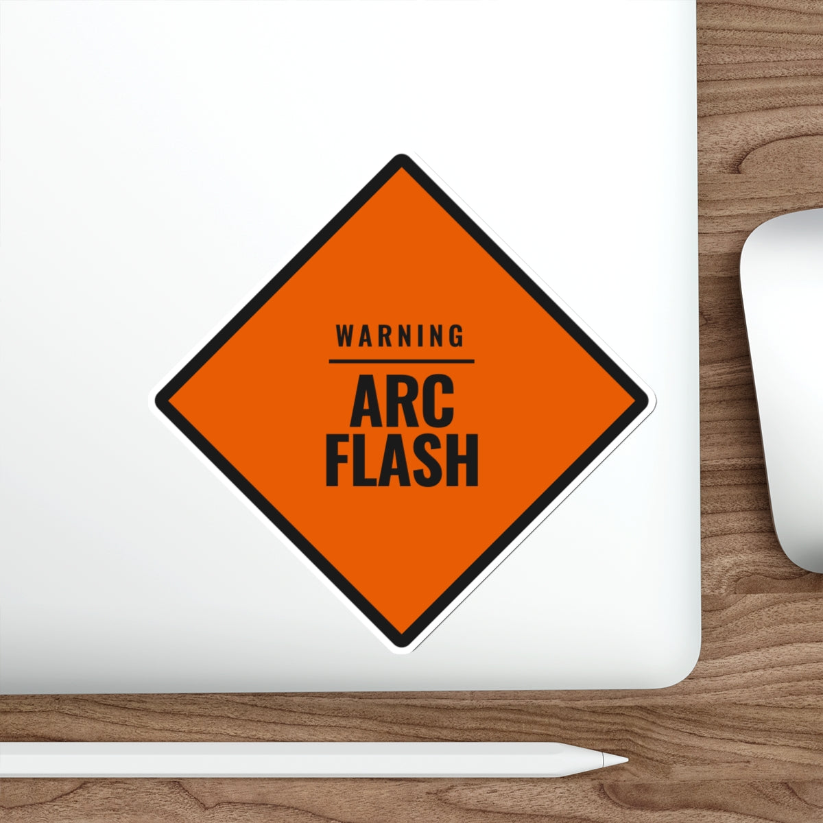 Arc Flash Warning — Die-Cut Sticker