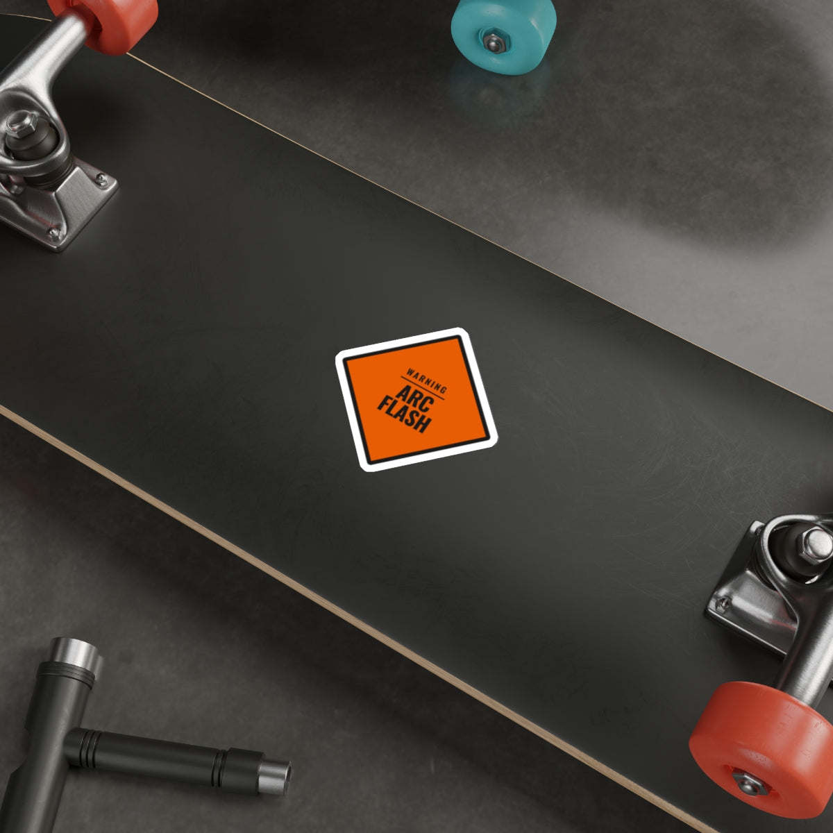 Arc Flash Warning — Die-Cut Sticker