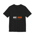 Arc & Iron logo welder t-shirt in black