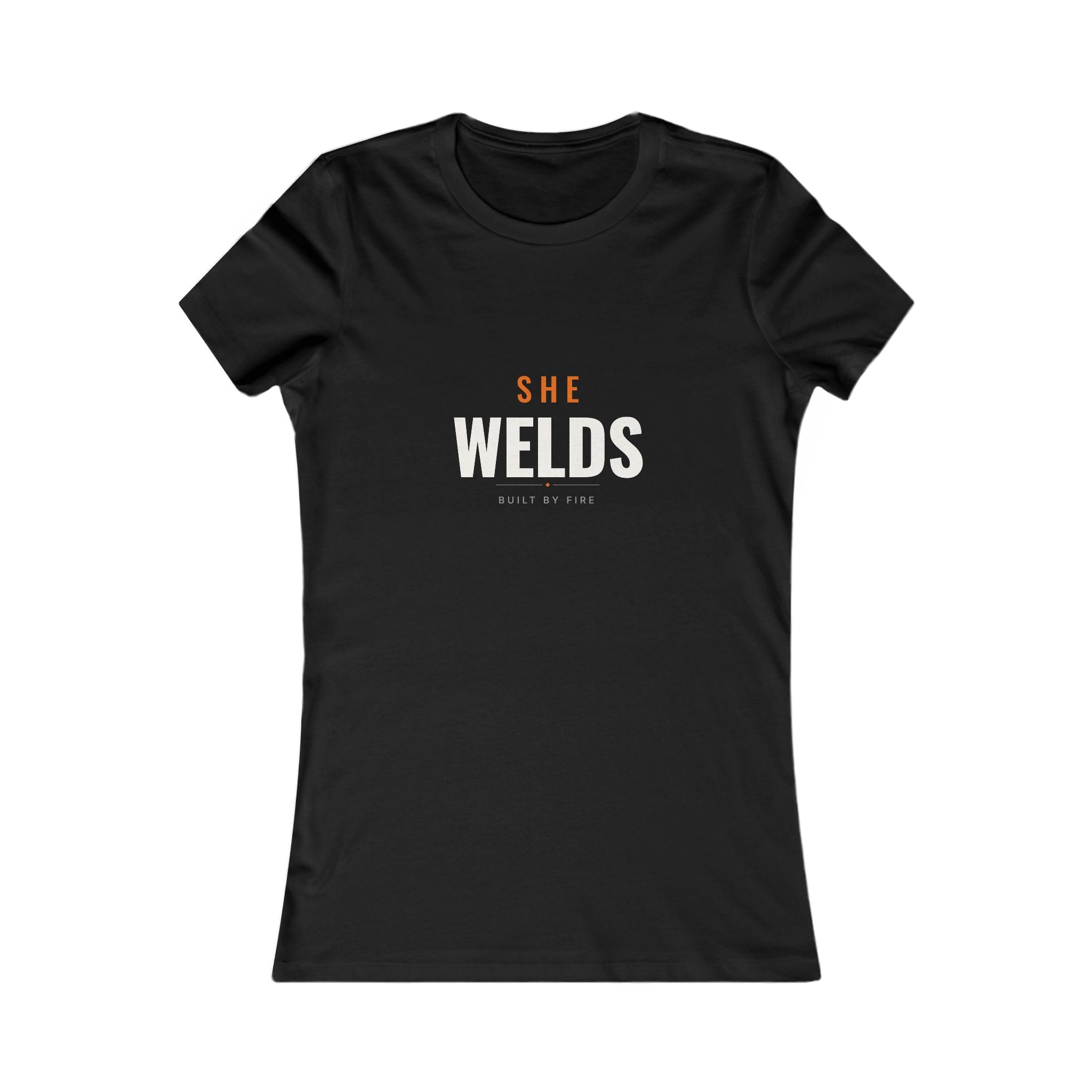 She Welds — Women's Fitted Tee