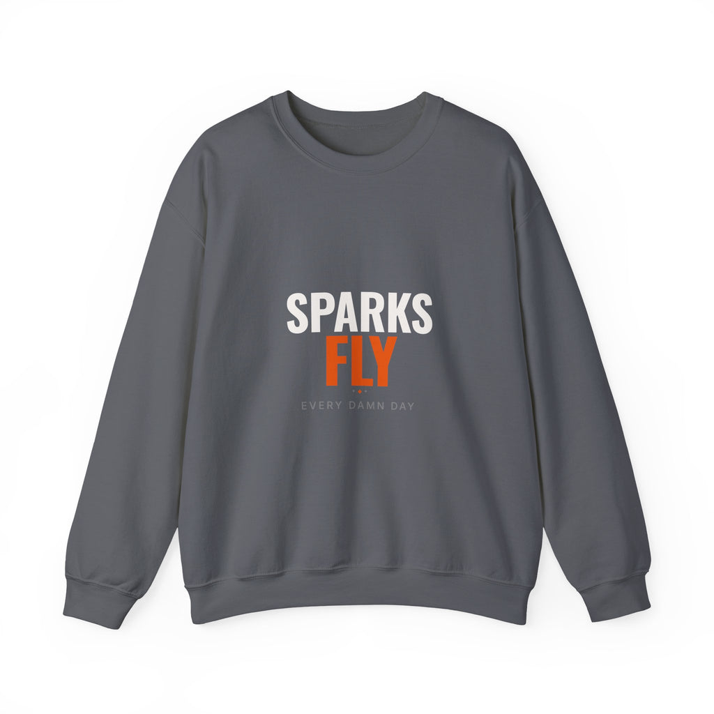 Sparks Fly — Crewneck Sweatshirt