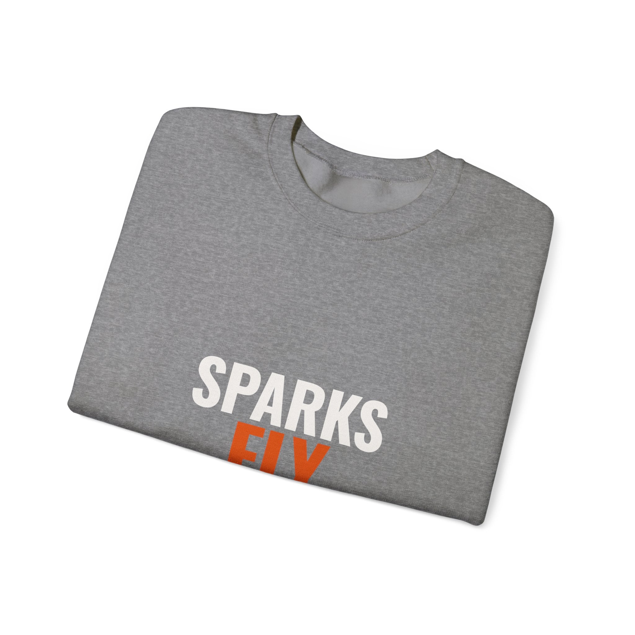 Sparks Fly — Crewneck Sweatshirt