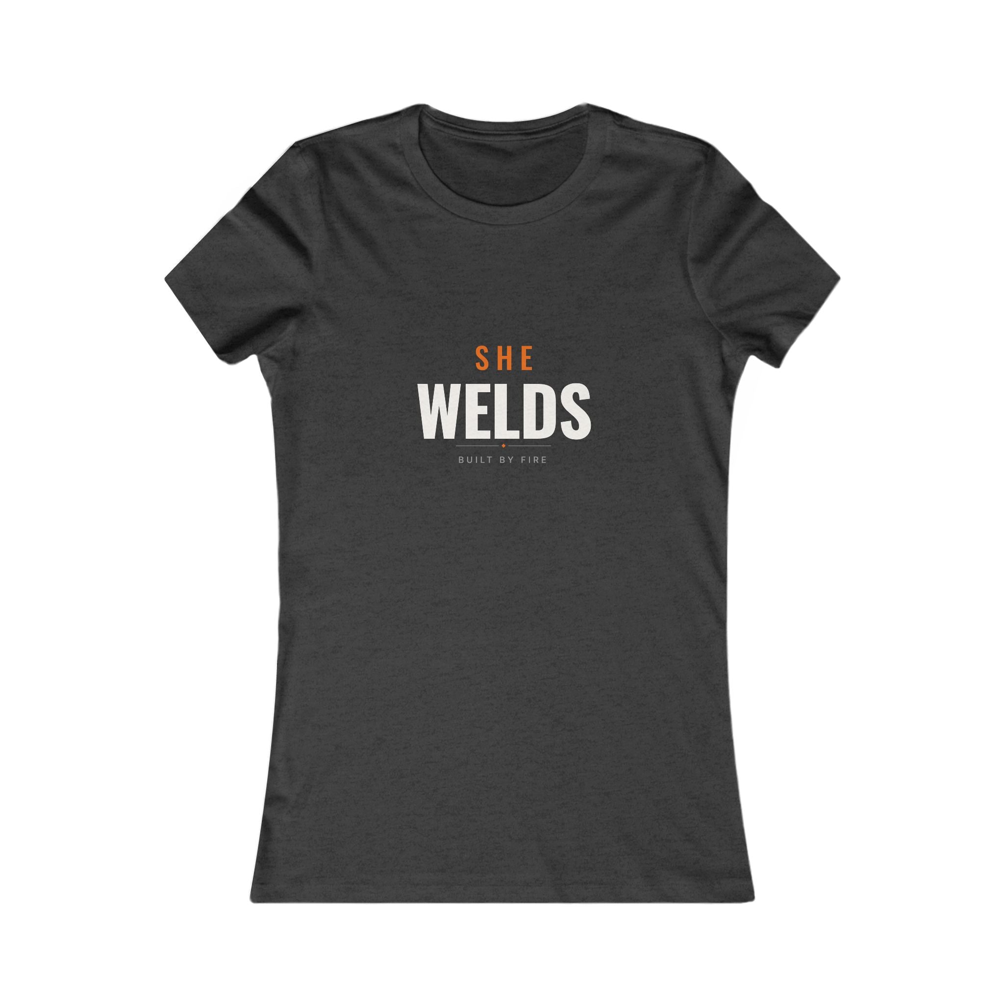 She Welds — Women's Fitted Tee