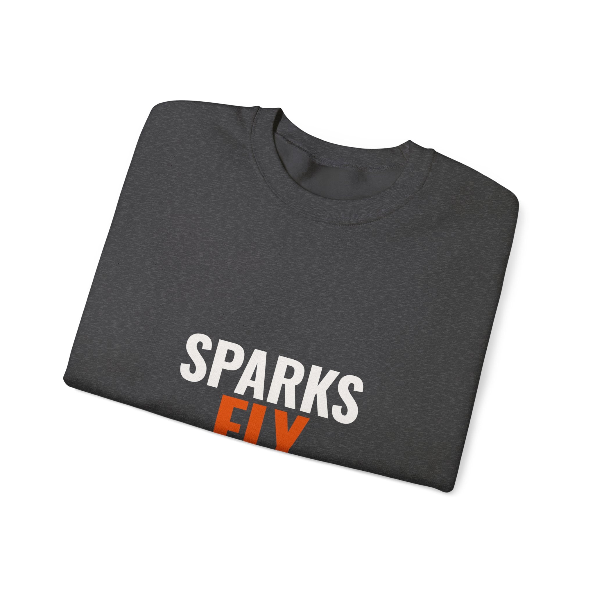 Sparks Fly — Crewneck Sweatshirt