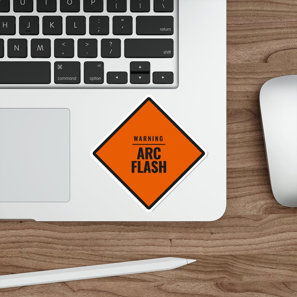 Arc Flash Warning — Die-Cut Sticker
