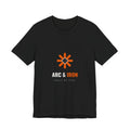 Arc & Iron ember spark emblem welder t-shirt in black