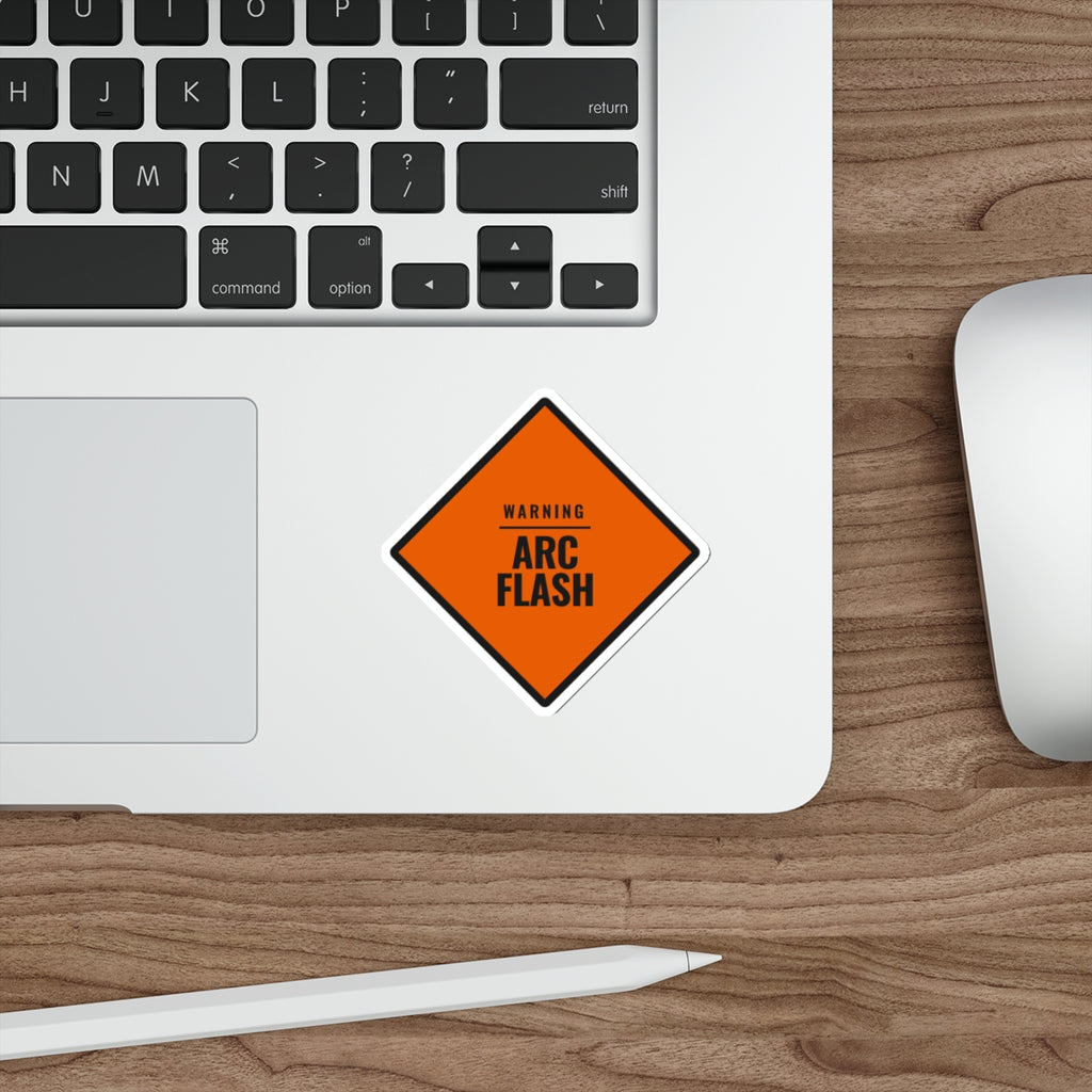 Arc Flash Warning — Die-Cut Sticker