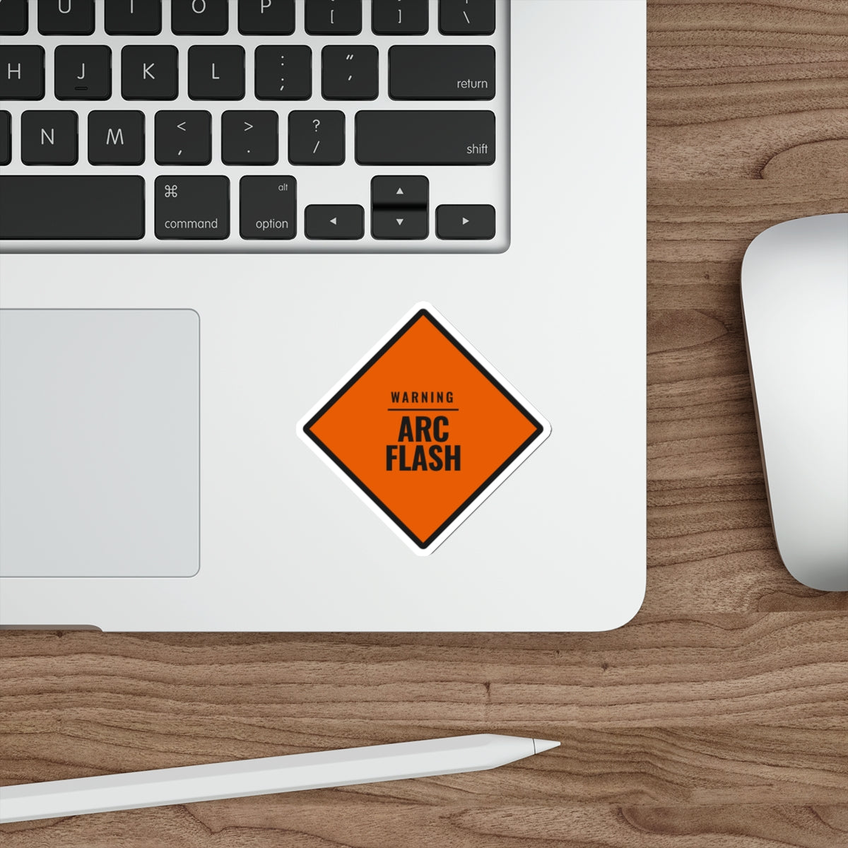 Arc Flash Warning — Die-Cut Sticker