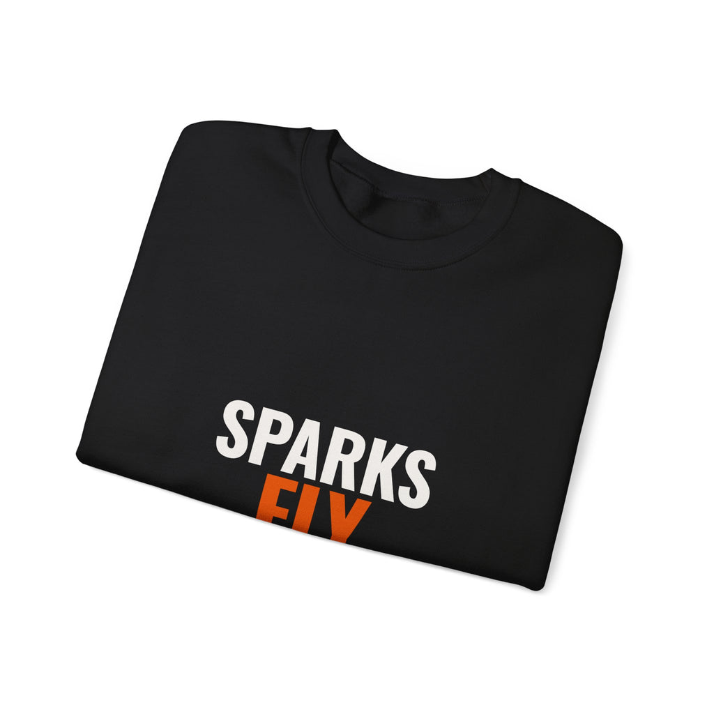 Sparks Fly — Crewneck Sweatshirt