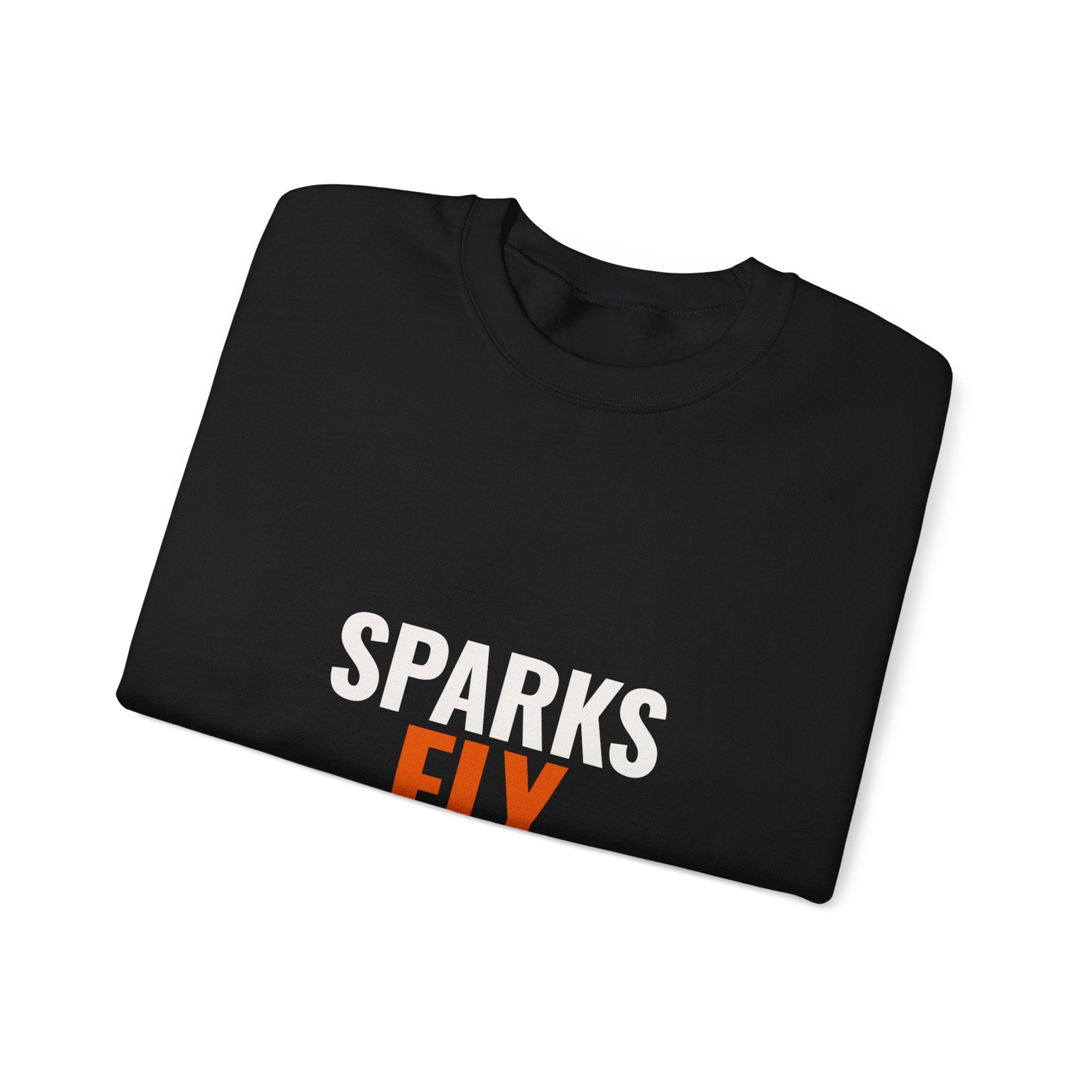 Sparks Fly — Crewneck Sweatshirt
