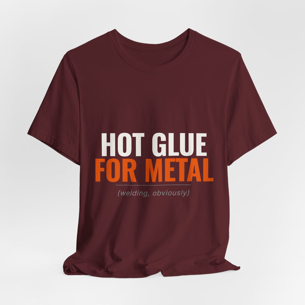 Hot Glue for Metal — Welder Tee